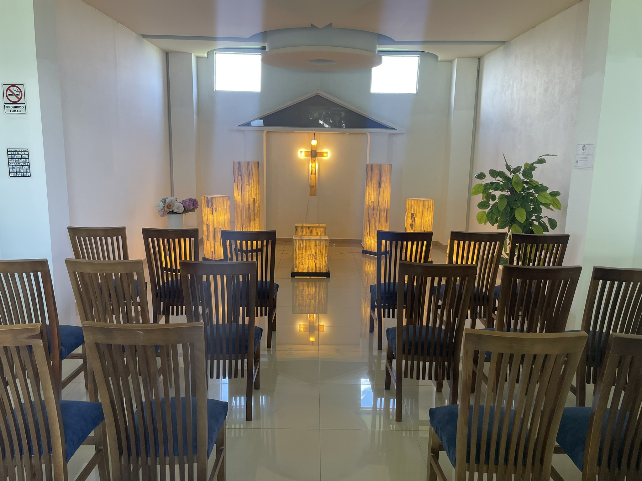 Salas de velación amplias y cómodas